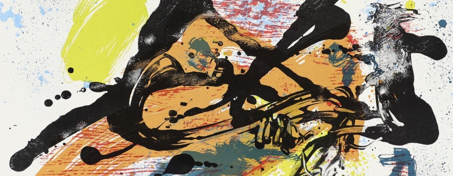 Asger Jorn - Nostalgie sans espoir, 1958. Litografi. Edition 30