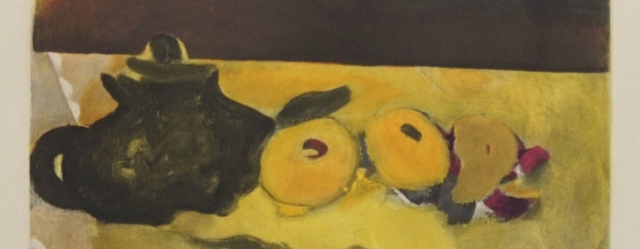 Georges Braque - La nappe jaune, 1955