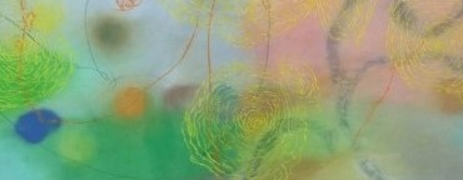 Eva hrling - Uden titel, 1993. Pastel p papir