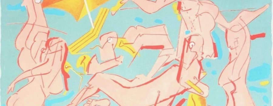 Wilhelm Freddie - Diversion, blad 4, 1972