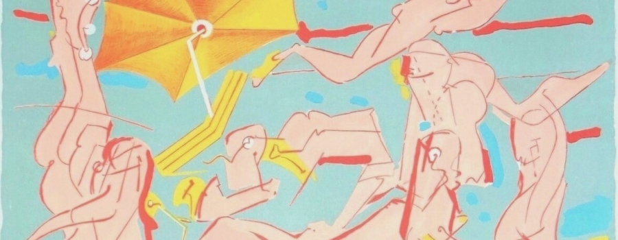 Wilhelm Freddie - Diversion, blad 4, 1972