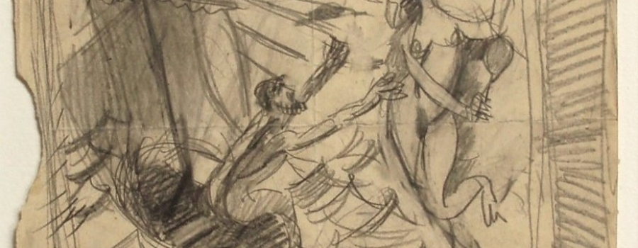 Vilhelm Lundstr�m - Venus stiger op af havet, 1916