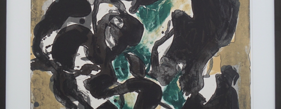 Mogens Andersen - Stort stentryk i 4 farver
