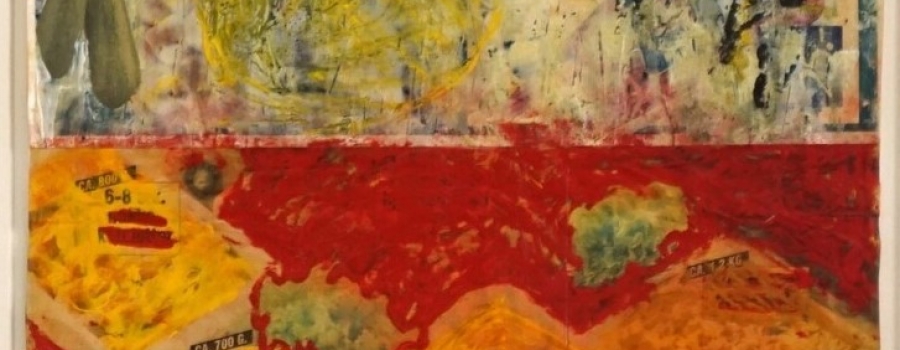 Torben Ebbesen - Flyvende makrel, 1996. Mixed media