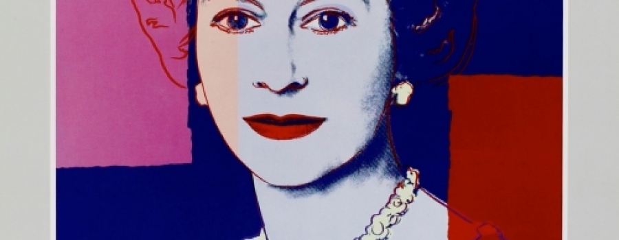 Andy Warhol - Dronning Elizabeth II